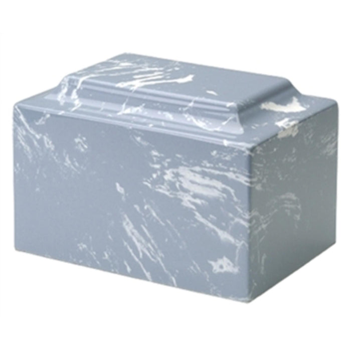 Mackenzie classic marble keepsake urn-wedgewood blue cremation supplies and equipment product
