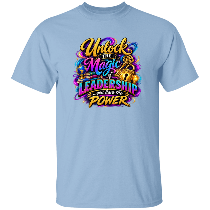 Magic of Leadership teacher and school staff T-shirt