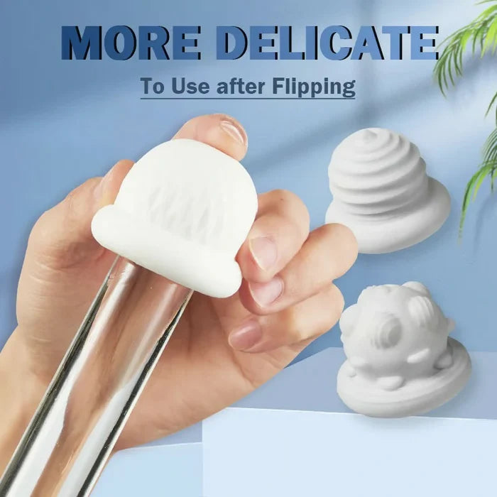Manual Erotic Jelly Masturbation Cup Disposable Stretch Male Transparent Masturbator 6 PCS