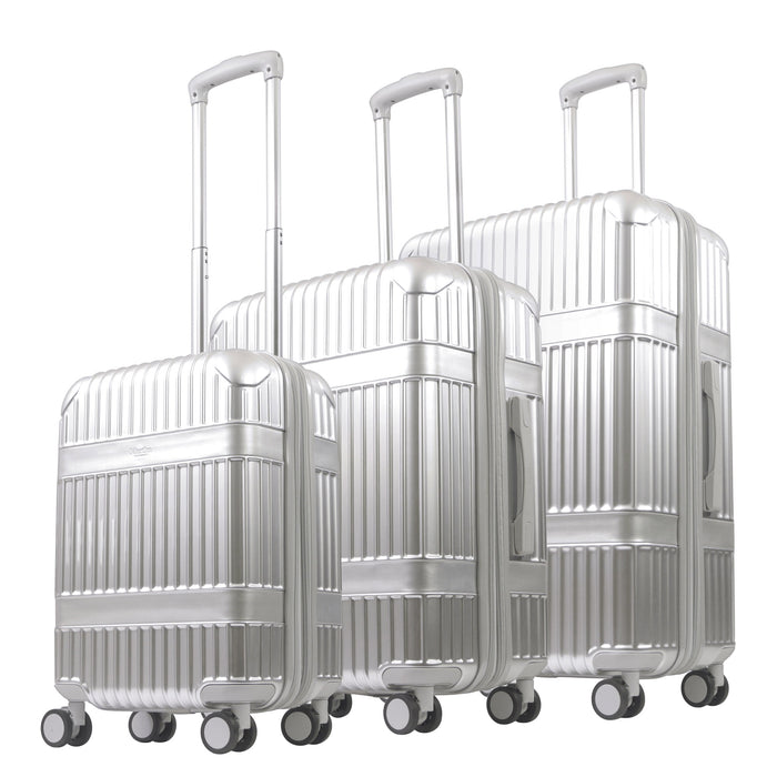 Martha Stewart The Bedford 3-Piece Hardcase Luggage Set