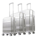 Martha Stewart The Bedford 3-Piece Hardcase Luggage Set