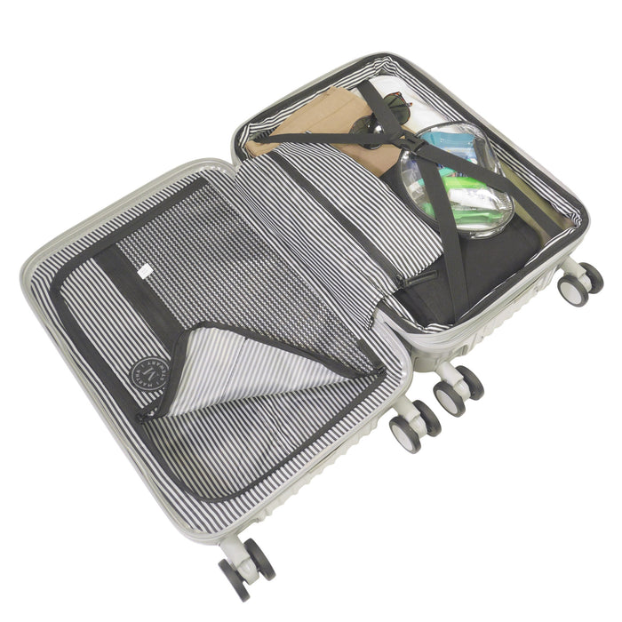 Martha Stewart The Bedford 3-Piece Hardcase Luggage Set