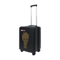 Black marvel baby groot 22.5" carry-on spinner suitcase luggage by Ful