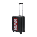 Black marvel brick 22.5" carry-on spinner suitcase luggage by Ful