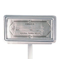 Mcneill #700 aluminum grave markers cemetery supplies from lynch supply