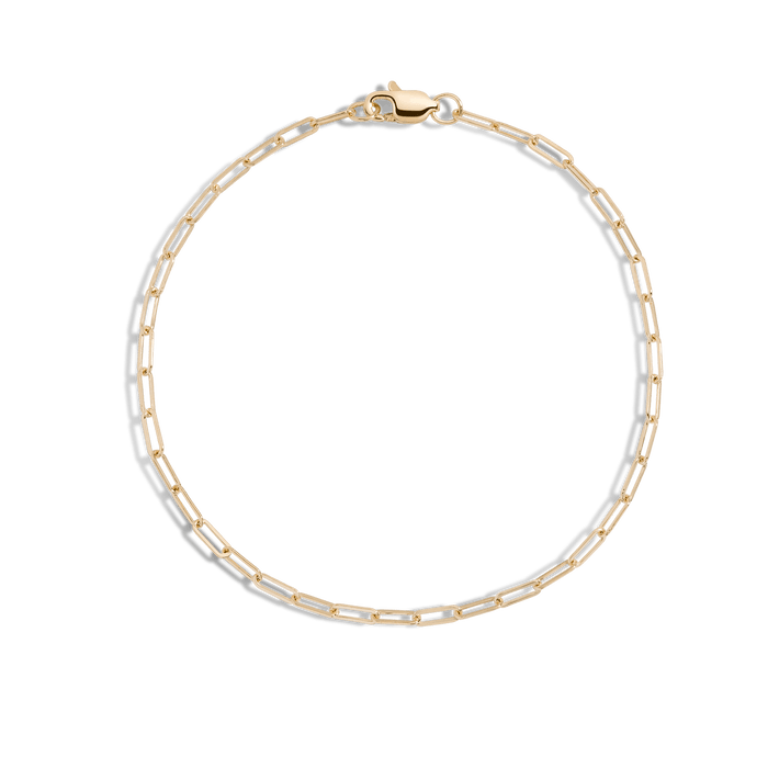Medium Chain Bracelet Yellow Gold Vermeil 14K 18K