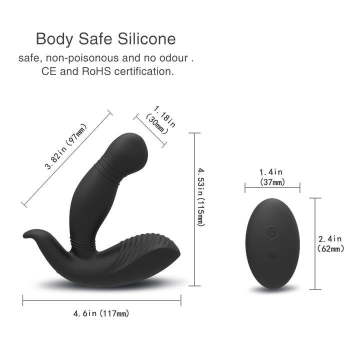 Megatron: Super Silent Super Power Remote Control Anal Plugs Vibrators  ( With/Without Remote Control )