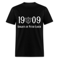 Men's 1909 Men's Founders Day Shirt w/ white writing - black