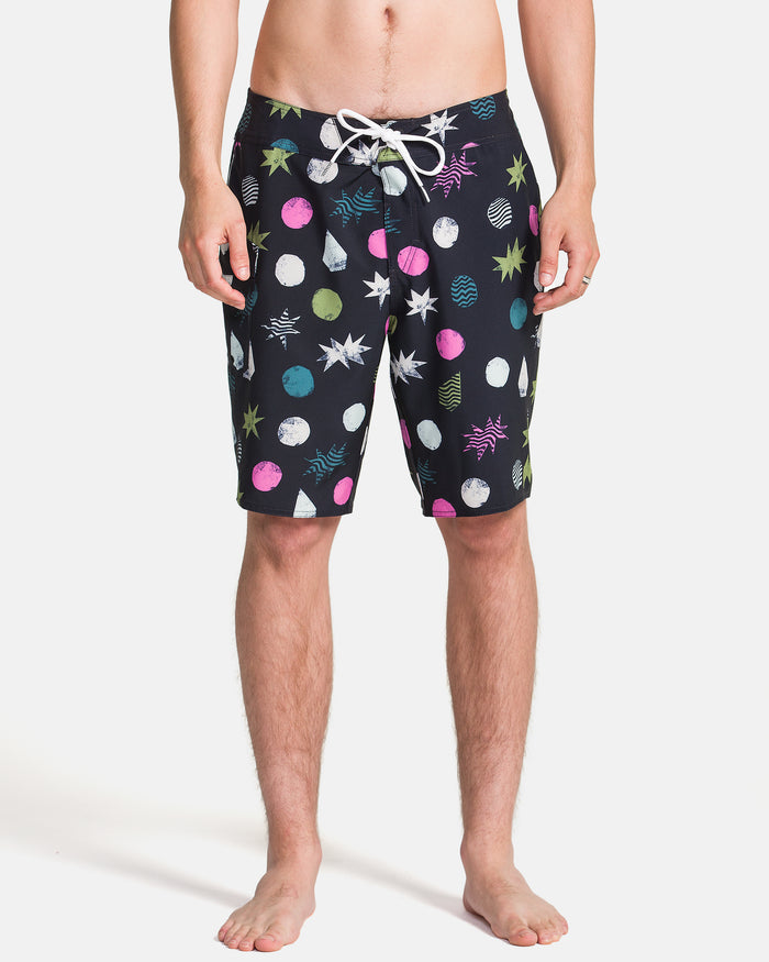 Men's Manic Boardshort 20-Black-Volcom