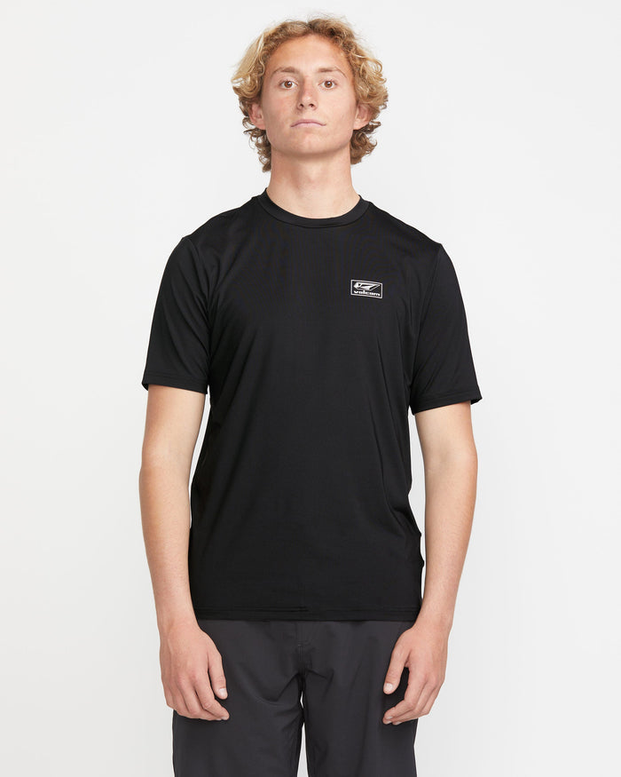 Men's Modstone Loose Short Sleeve Surf Tee-Black-Volcom