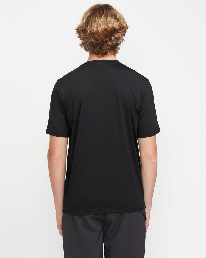 Men's Modstone Loose Short Sleeve Surf Tee-Black-Volcom