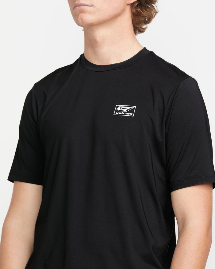 Men's Modstone Loose Short Sleeve Surf Tee-Black-Volcom