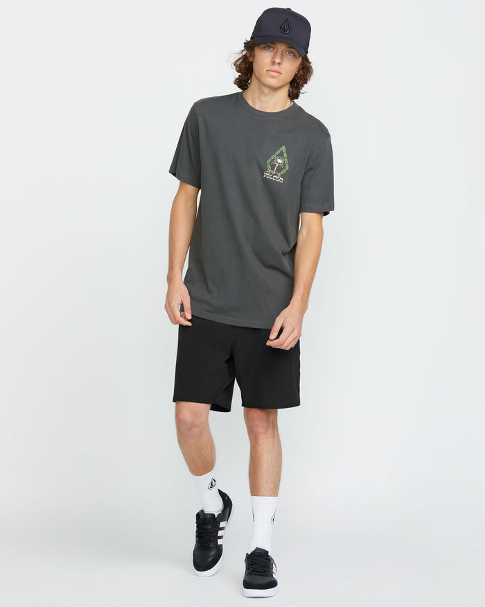 Men's Nomoly Elastic Waist Shorts 18"-Black-Volcom