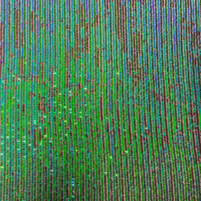 Green Iridescent / Black