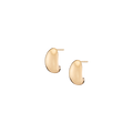Mini Dome Earrings Vermeil Yellow Gold Pair First