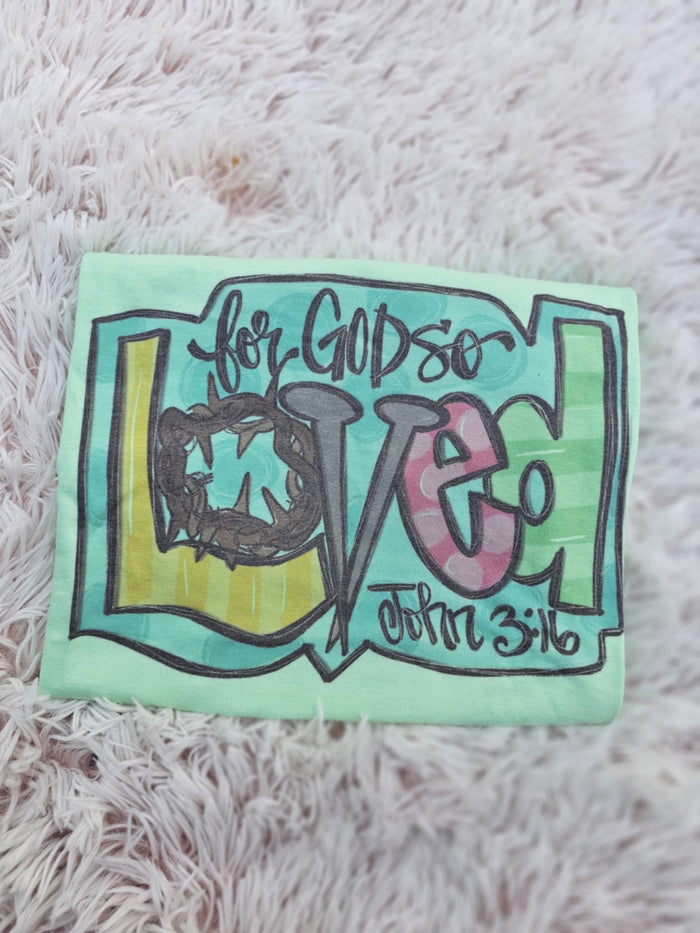 Mint John 3:16 tee