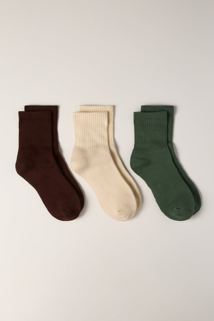 Monochrome Sock Set - A0270