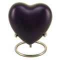 Monterey purple cremation keepsake heart cremation supplies and equipment product