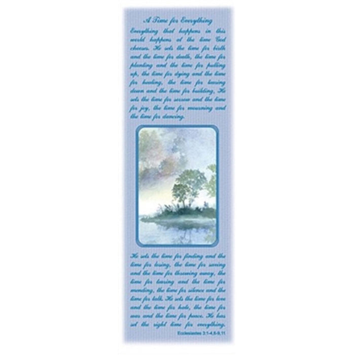 Morning mist bookmarks used in funeral service operations, from lynch supply