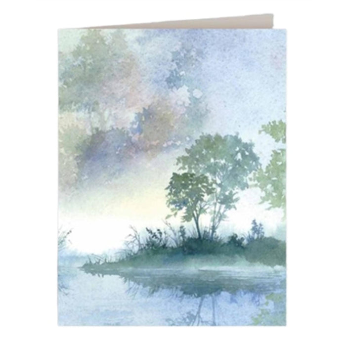 Morning mist service folder used in funeral service operations, from lynch supply