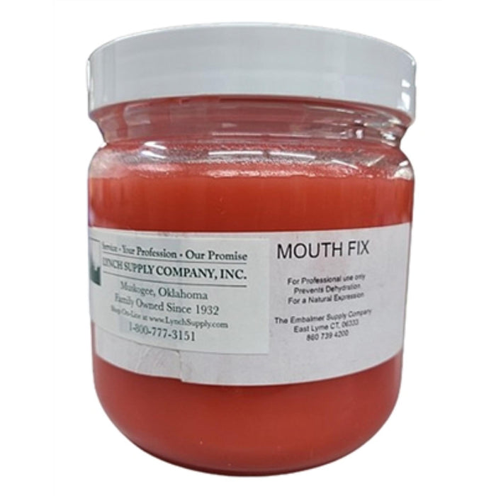 Mouth fix stay cream used in funeral service operations, from lynch supply