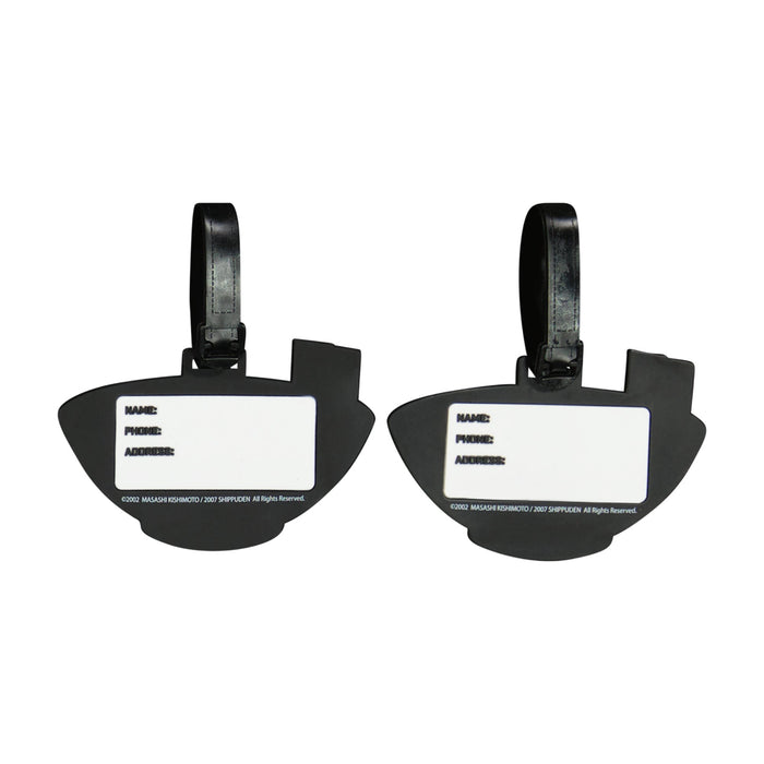 Naruto Ichiraku Ramen Bowl 2-Piece Black Luggage Tag Set