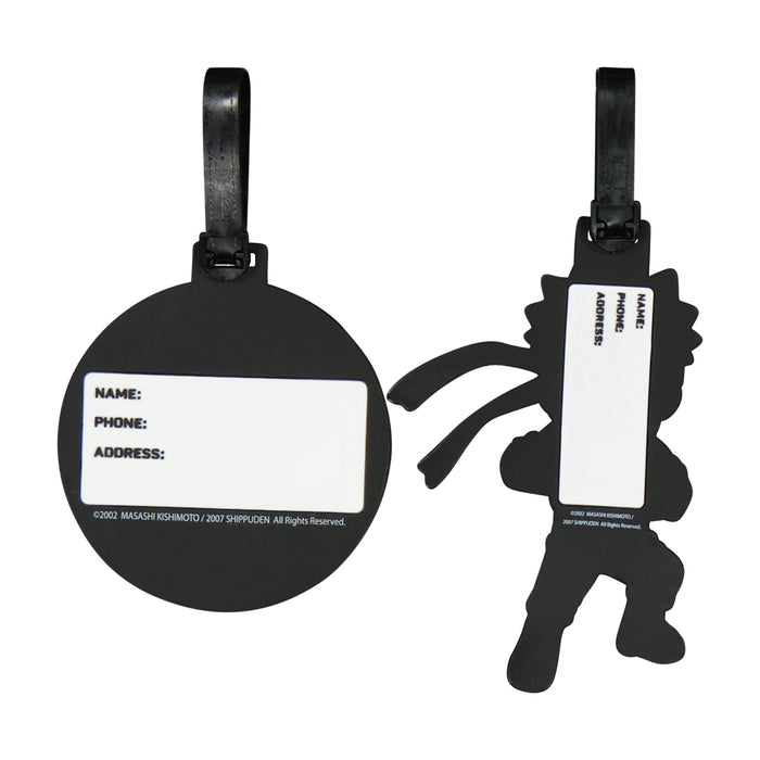Naruto Uzumaki & Hidden Leaf Cloud 2-Piece Luggage Tag Set