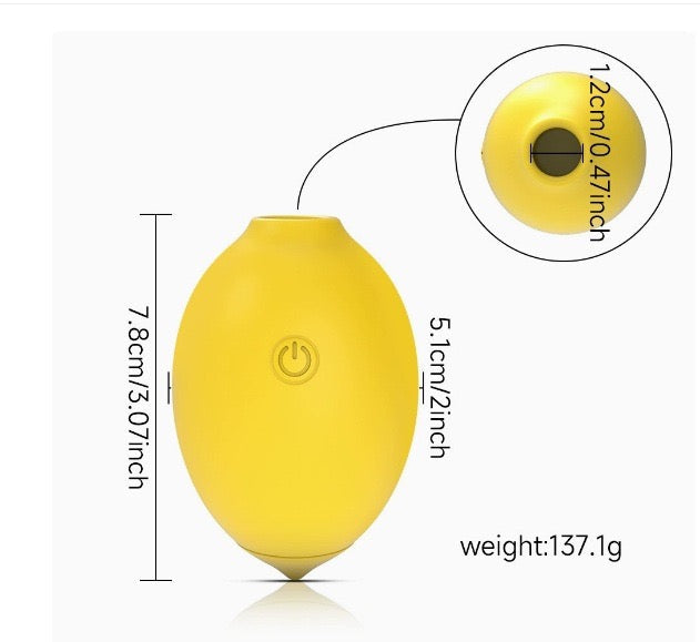 Naughty Lemon Discreet Clitoral Suction Toy