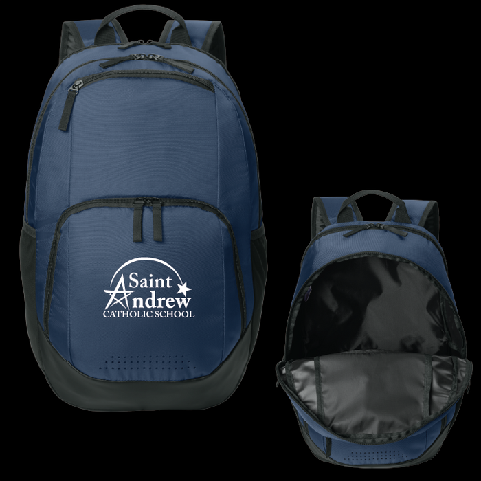 Navy Saint Andrew Catholic School Rec Backpack