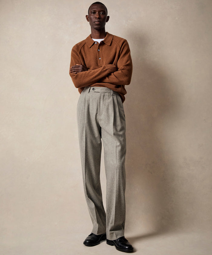 Nomad Cashmere Sweater Polo