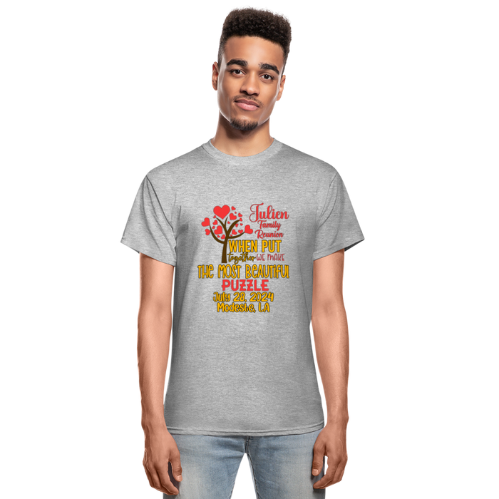 Gildan Ultra Cotton Adult T-Shirt - heather gray