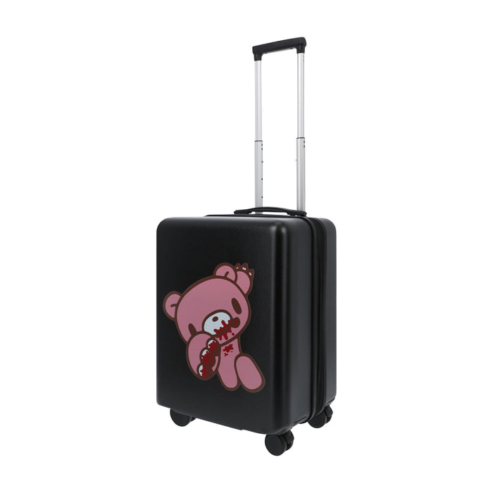 Black octas gloomy bear 22.5" carry-on spinner suitcase rolling luggage by Ful