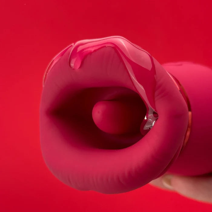 Oracle Kiss Ultimate 3-in-1 Realistic Big mouth oral vibrator