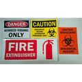 Osha labeling set used in funeral service operations, from lynch supply