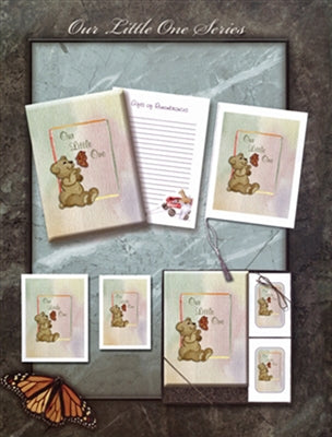 Our little one childrens acknowledgement cards used in funeral service operations, from lynch supply