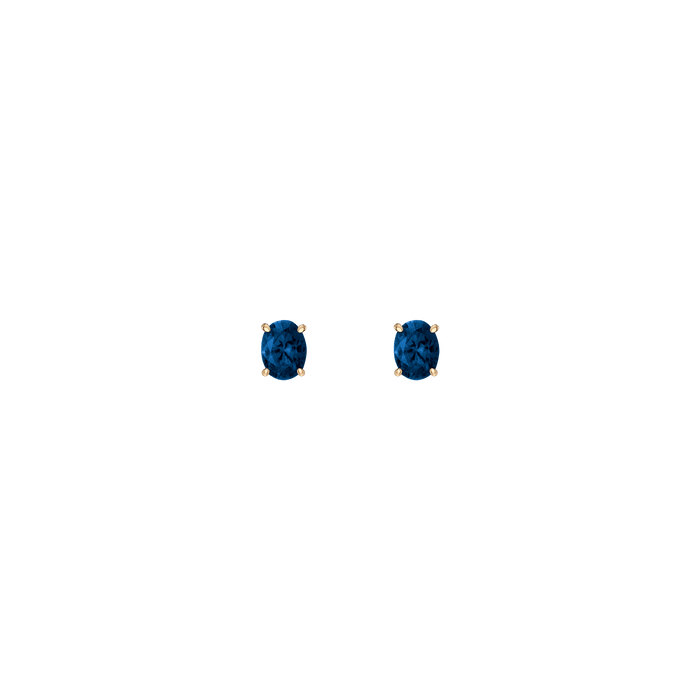 Vermeil / Yellow / Blue Sapphire