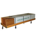 Oversize deluxe combination casket & air tray used in funeral service operations, from lynch supply