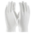 Pallbearer gloves-white nylon used in funeral service operations, from lynch supply