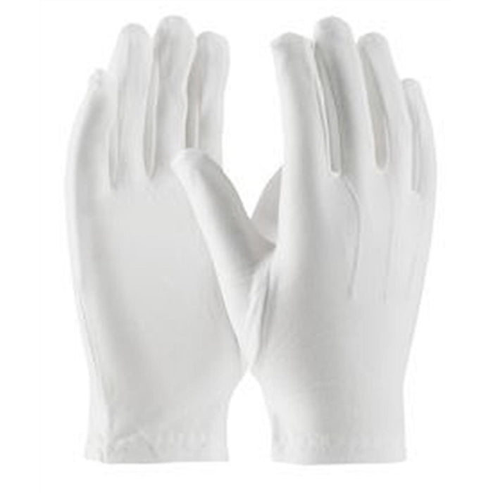 Pallbearer gloves-white nylon used in funeral service operations, from lynch supply