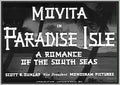 PARADISE ISLE - 1937 - MOVITA - RARE DVD