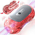 Peanuts Pussy Pocket Dual motor vibro tunnel Vibrating masturbator