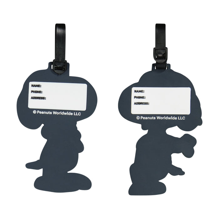 Peanuts Snoopy Luggage Tags 2-Piece Set