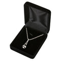 Pendant collection silver stainless steel tear drop cremation supplies and equipment product