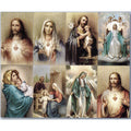 Prayer cards by bonella celestial series micro perforated used in funeral service operations, from lynch supply