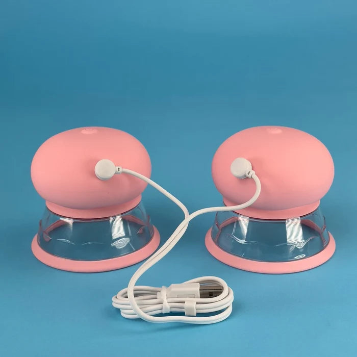 Premium Vibrating Nipple Suckers | Hands-Free Breast Stimulator