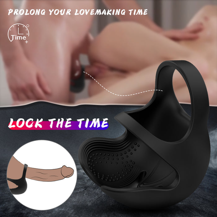 Locking cock ring