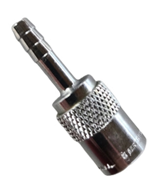 Quick disconnect adapter for trocars and arterial tubes used in funeral service operations, from lynch supply