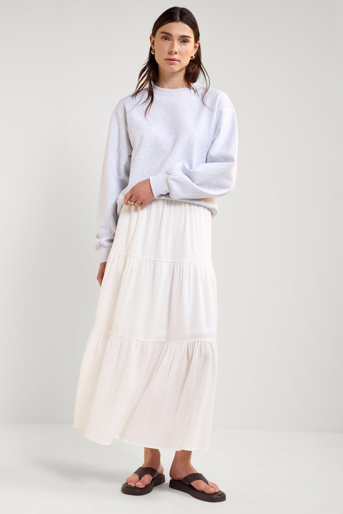 Raglan Sleeve Fleece Sweater - 9196