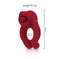 Rapture Ring - Penis Ring with Clitoris Testicle Stimulator for Couples