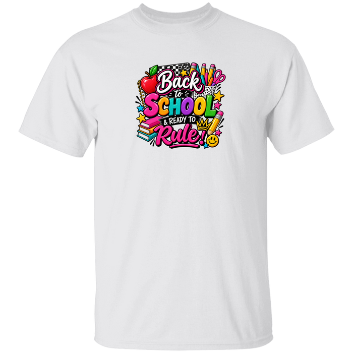 Ready to Rule back-to-school teacher T-shirt